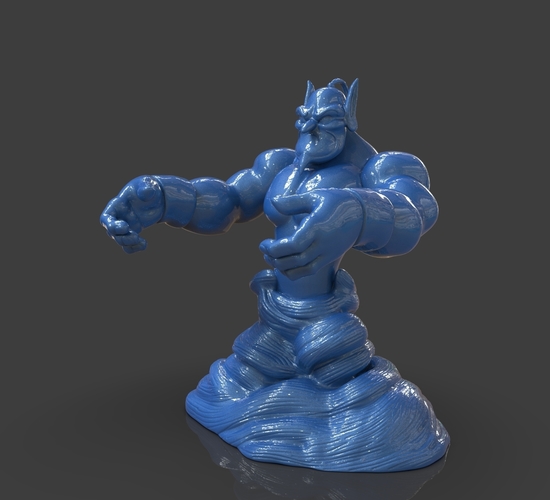 Aladdin's Genie Evil Mode (One Piece) 3D Print 244092
