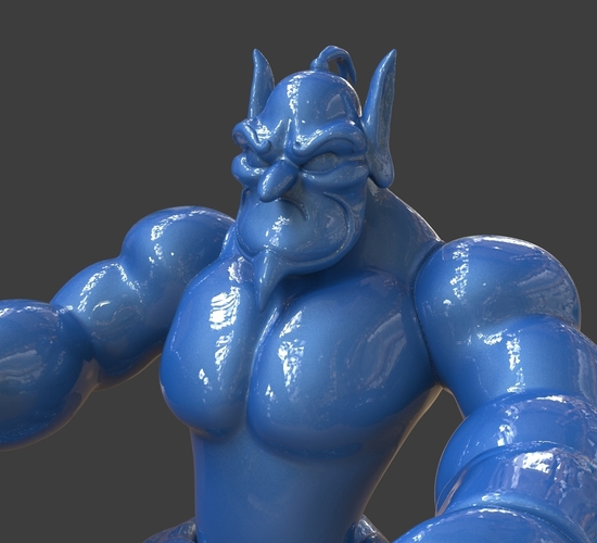 Aladdin's Genie Evil Mode (One Piece) 3D Print 244100