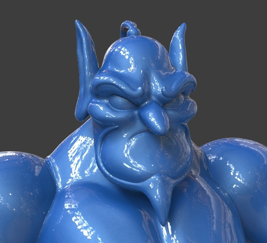 Aladdin's Genie Evil Mode (One Piece) 3D Print 244101