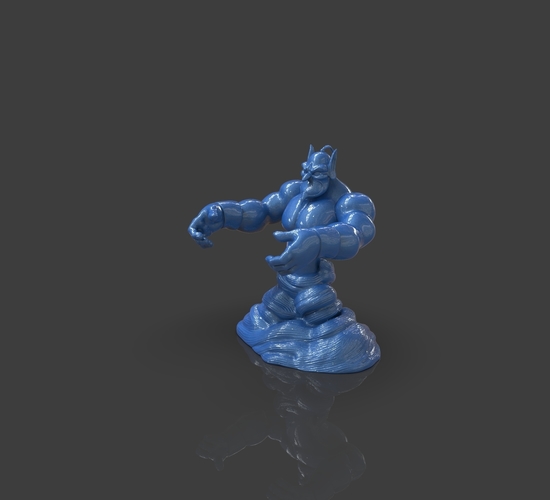 Aladdin's Genie Evil Mode (One Piece) 3D Print 244103