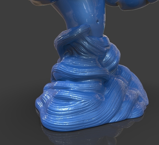 Aladdin's Genie Evil Mode (One Piece) 3D Print 244109