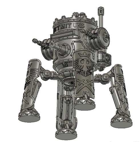 Iron Harvest fan mecha
