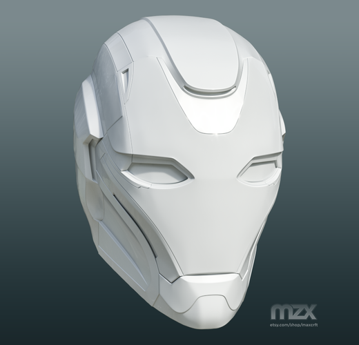 Pepper Pots Mark 49 helmet model for 3D-printing, DIY (may 16) 3D Print 244211