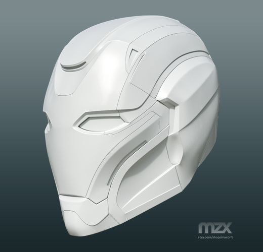 Pepper Pots Mark 49 helmet model for 3D-printing, DIY (may 16) 3D Print 244212