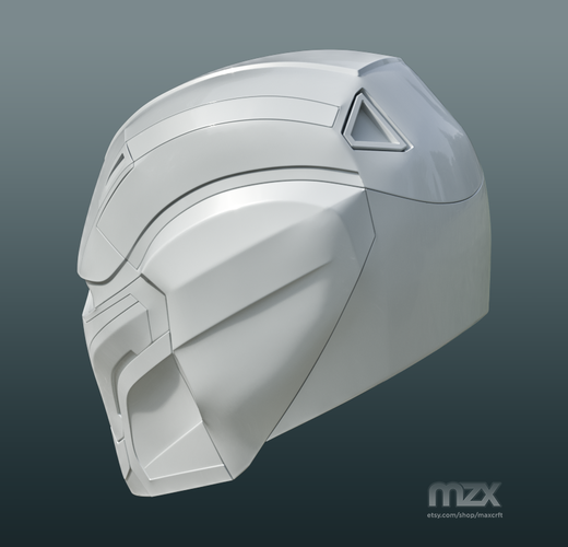 Pepper Pots Mark 49 helmet model for 3D-printing, DIY (may 16) 3D Print 244213