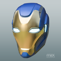 Pepper Pots Mark 49 helmet model for 3D-printing, DIY (may 16) - Thumbnail 6