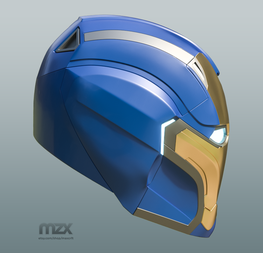 Pepper Pots Mark 49 helmet model for 3D-printing, DIY (may 16) 3D Print 244218