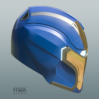 Pepper Pots Mark 49 helmet model for 3D-printing, DIY (may 16) - Thumbnail 8