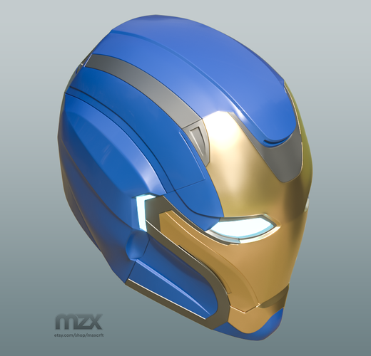 Pepper Pots Mark 49 helmet model for 3D-printing, DIY (may 16) 3D Print 244219
