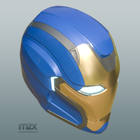 Pepper Pots Mark 49 helmet model for 3D-printing, DIY (may 16) - Thumbnail 9