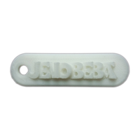 JENOBEBA Personalized keychain embossed letters - Thumbnail 2