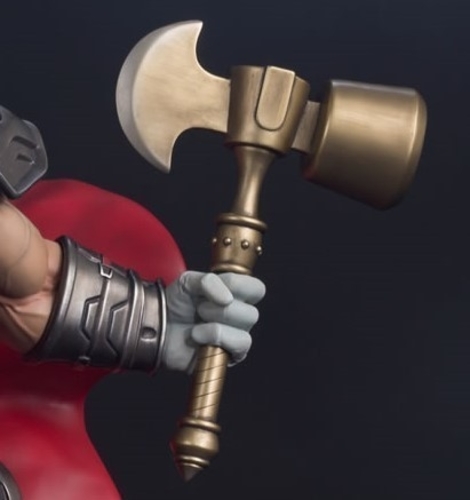 Classic StormBreaker Beta Ray Bill weapon from the comics 3D Print 244387