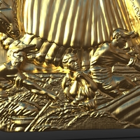 Our Lady Of Charity Carved Sculpture - Thumbnail 17