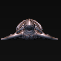 Turtle with Tiki Mask Ornament - Thumbnail 13