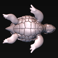 Turtle with Tiki Mask Ornament - Thumbnail 18