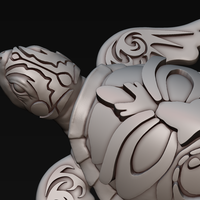 Turtle with Tiki Mask Ornament - Thumbnail 22