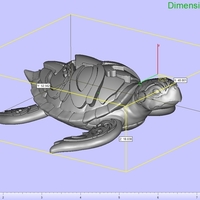 Turtle with Tiki Mask Ornament - Thumbnail 23