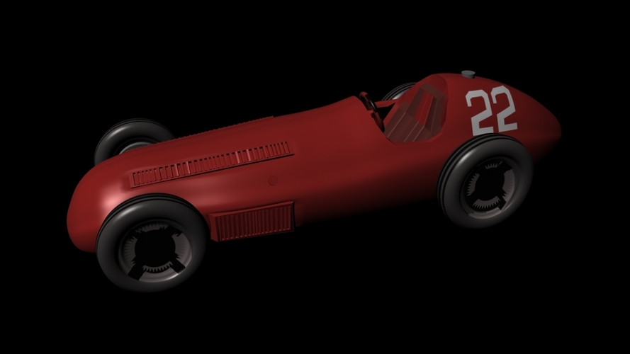 Alfa Romeo 158 F1 1950 3D Print 244645