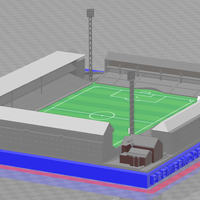 Small Everton - Goodison Park (1966) 3D Printing 244661