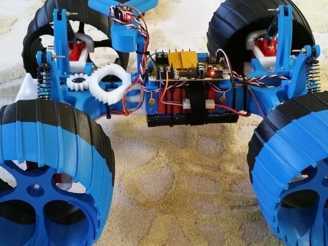 4*4 Rc Car 3D Print 244741