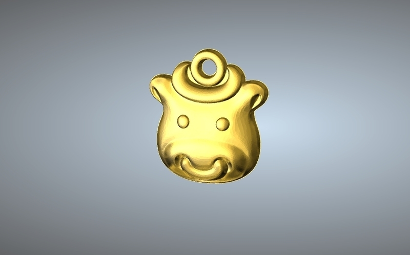 Q1 TYPE 02-COW PENDANT