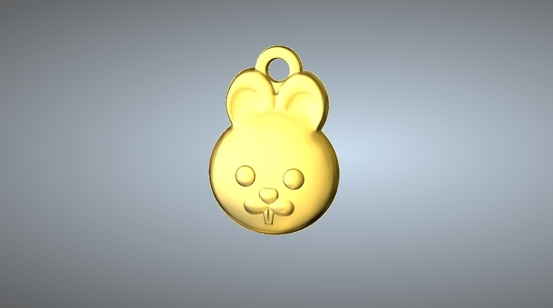 Q1 TYPE 04-RABBIT PENDANT