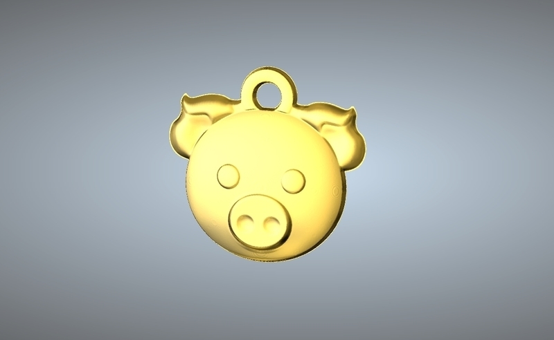 Q1 type 12-Pig pendant