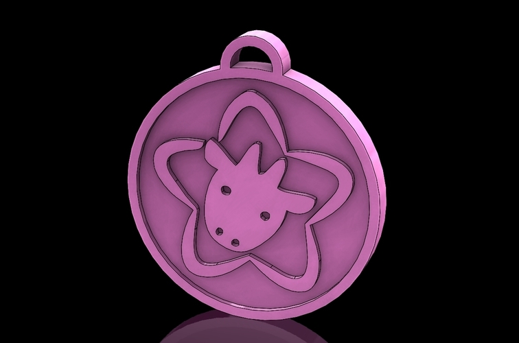 Q1 TYPE 2 TAURUS ZODIAC PENDAN