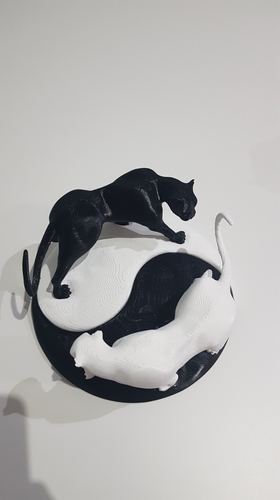 Yin yang panther 3D Print 244808