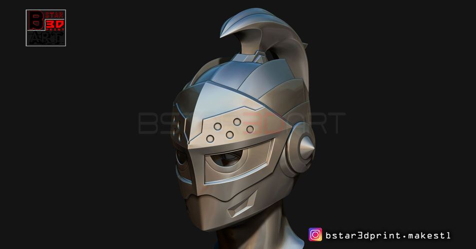 Kamen Rider Brave Helmet 3D Print 244948