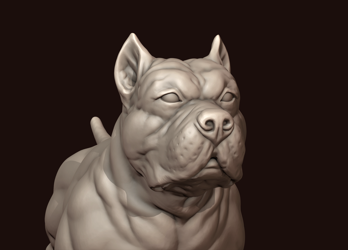 American Bully 3D Print 244988