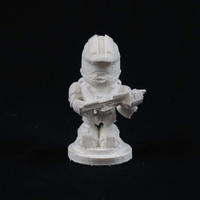 Small Master Chief Figurine 3D Printing 24500