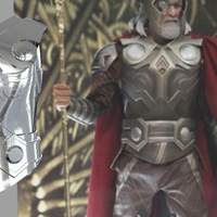 MCU ODINS ARMOR FROM THOR MOVIE 3D PRINT MODEL - Thumbnail 2