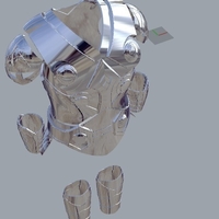 MCU ODINS ARMOR FROM THOR MOVIE 3D PRINT MODEL - Thumbnail 3