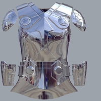 MCU ODINS ARMOR FROM THOR MOVIE 3D PRINT MODEL - Thumbnail 4