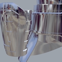 MCU ODINS ARMOR FROM THOR MOVIE 3D PRINT MODEL - Thumbnail 6