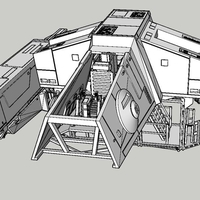 At Hauler 3.75 model for use with star wars hasbro line - Thumbnail 1