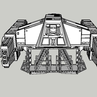 At Hauler 3.75 model for use with star wars hasbro line - Thumbnail 3