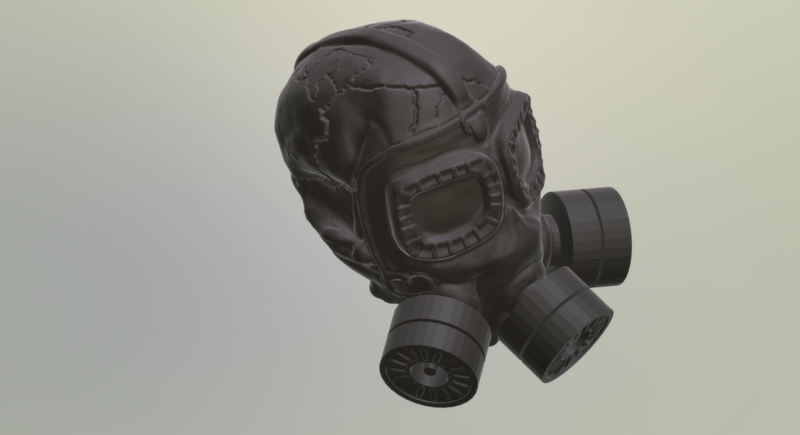 Gas Mask Skull