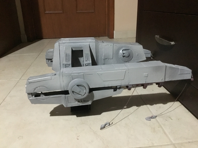 At Hauler 3.75 model for use with star wars hasbro line 3D Print 245189