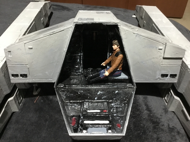 At Hauler 3.75 model for use with star wars hasbro line 3D Print 245190