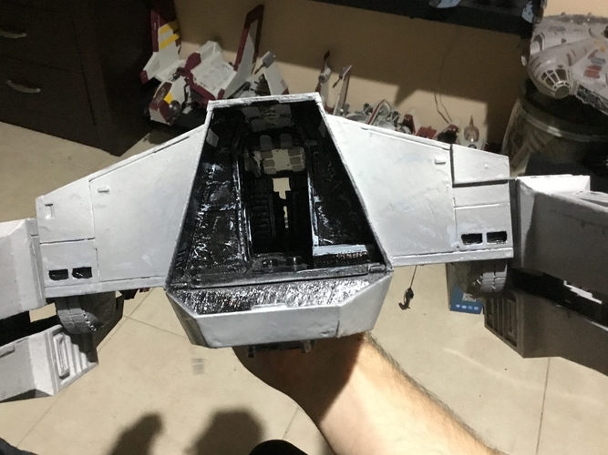 At Hauler 3.75 model for use with star wars hasbro line 3D Print 245192