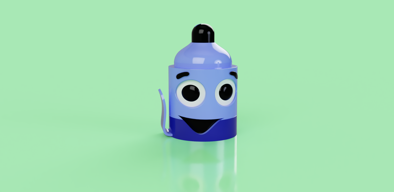 Mona e Sketch piggy bank 