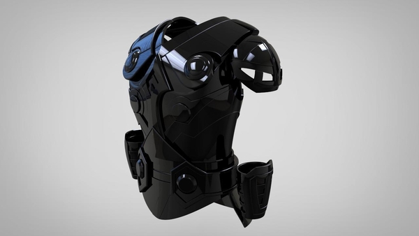 MCU ODINS ARMOR FROM THOR MOVIE 3D PRINT MODEL