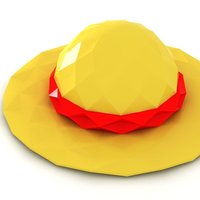 Poly Luffy's Hat - Thumbnail 2