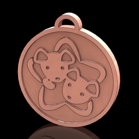 Q1 TYPE ZODIAC PENDANT - Thumbnail 12