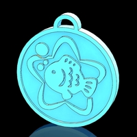 Q1 TYPE ZODIAC PENDANT - Thumbnail 13