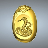 Ganoderma lucidum 12 Zodiac pendant - Thumbnail 5