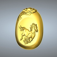 Ganoderma lucidum 12 Zodiac pendant - Thumbnail 6