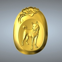 Ganoderma lucidum 12 Zodiac pendant - Thumbnail 10